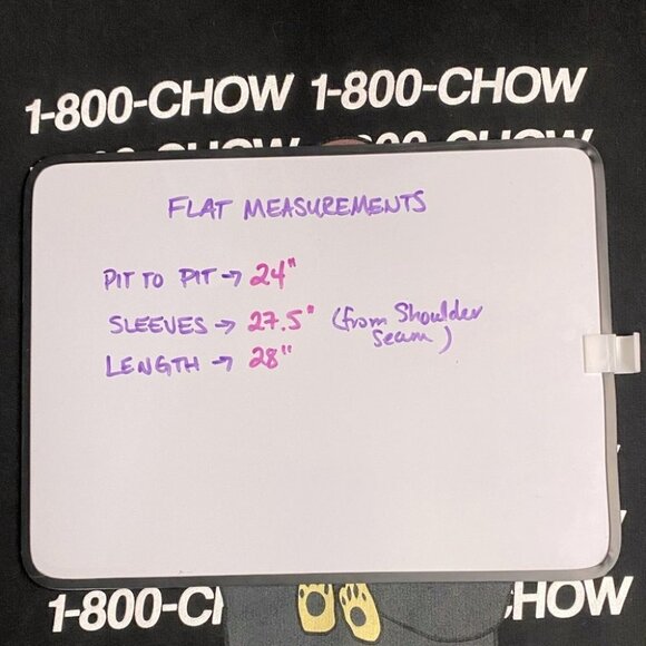 Dog Limited Drake Collaboration 1-800-Chow Black Crew Neck Sweatshirt L - Picture 4 of 6